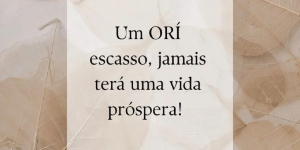 O Equilíbrio do Ori: A Chave para a Prosperidade e a Felicidade